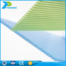 Uv coated polycarbonate honeycomb sun panels roofing sheets